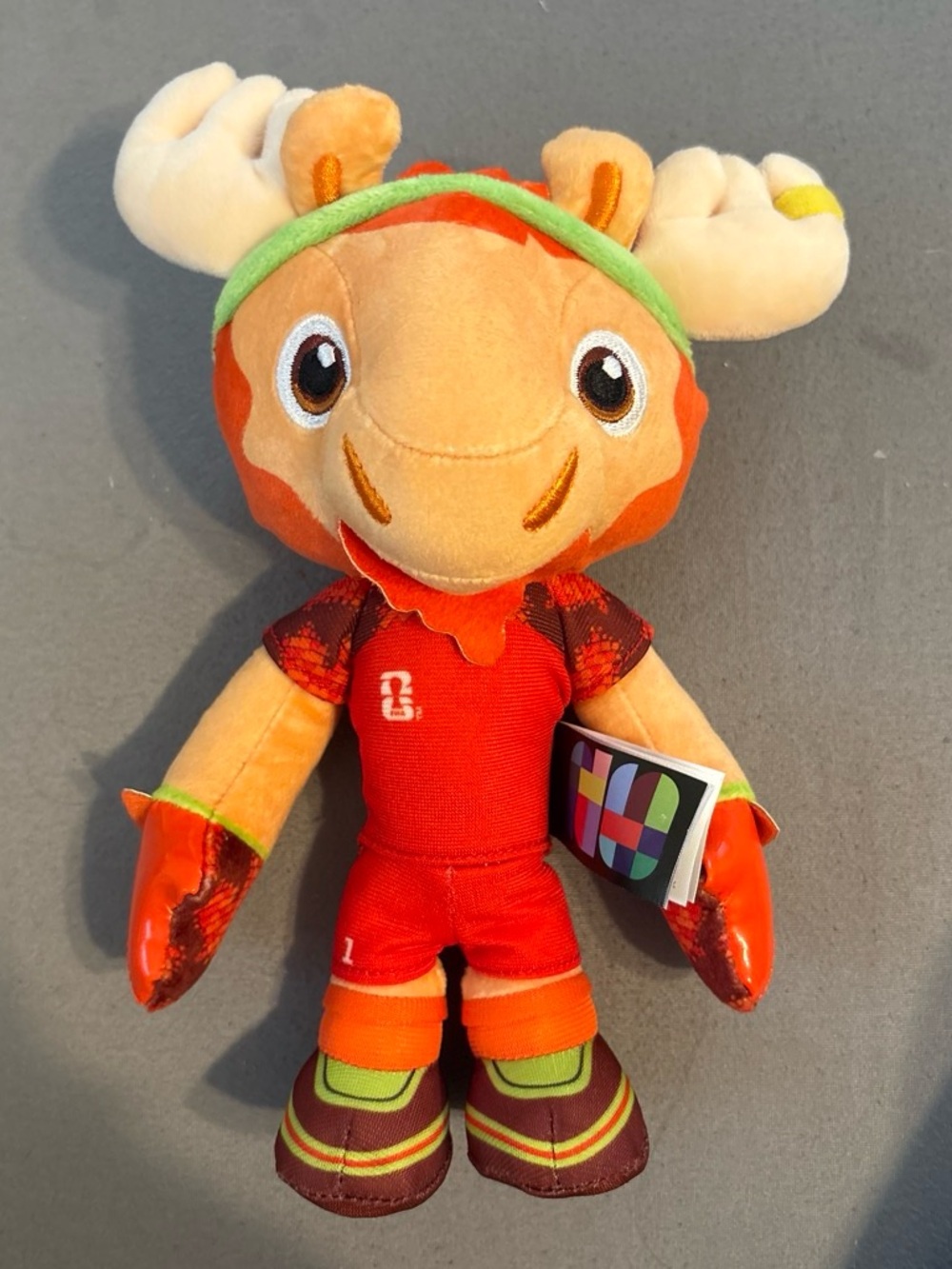 Maple the Moose World Cup Fifa multicoloured plush toy #moose  #fifa